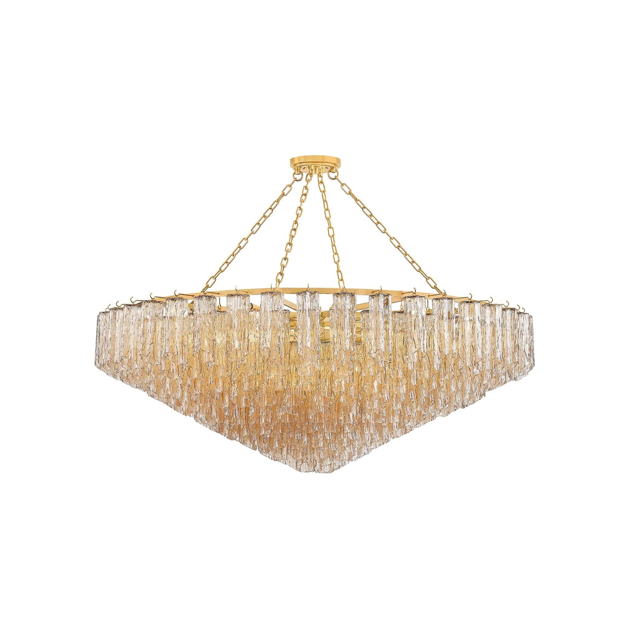 Watertown Chandelier LIGHTING - chandelier Hudson Valley Lighting Aged Brass Large