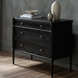 Toulouse Dresser - Distressed Black 16 - FURNITURE - dresser Four Hands