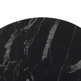 Jocelyn End Table - Black Marble FURNITURE - accent table Four Hands