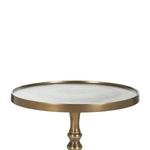 Ronald Brass Side Table 4 - c - FURNITURE - accent table - metal Renwil