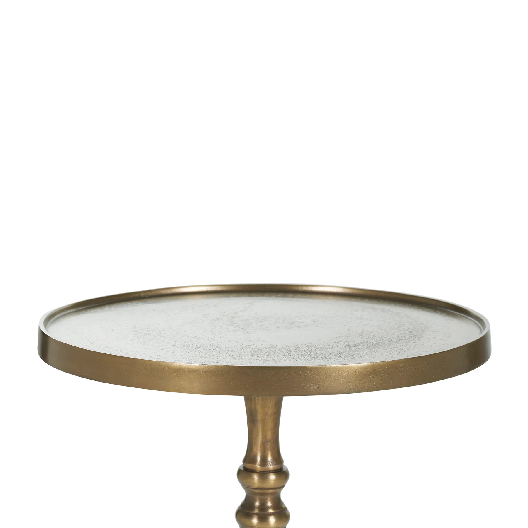 Ronald Brass Side Table 4 - c - FURNITURE - accent table - metal Renwil