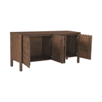 Winnie 4 Door Sideboard - Vintage Brown - Rug & Weave