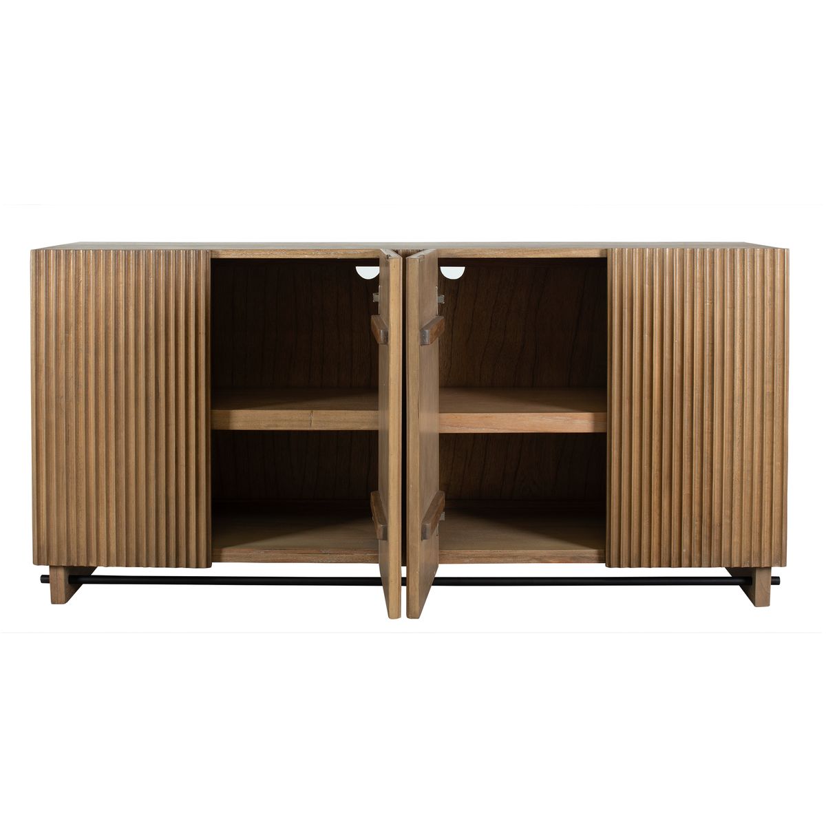 Kell 4 Door Cabinet FURNITURE - Cabinet Uttermost
