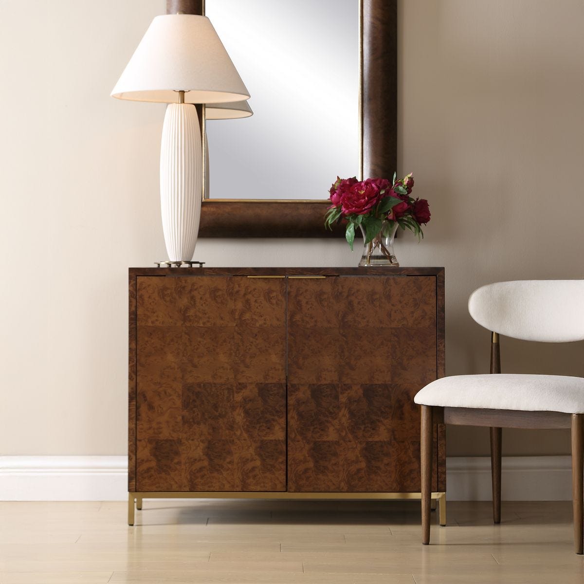Jeth 2 Door Cabinet FURNITURE - Cabinet Uttermost
