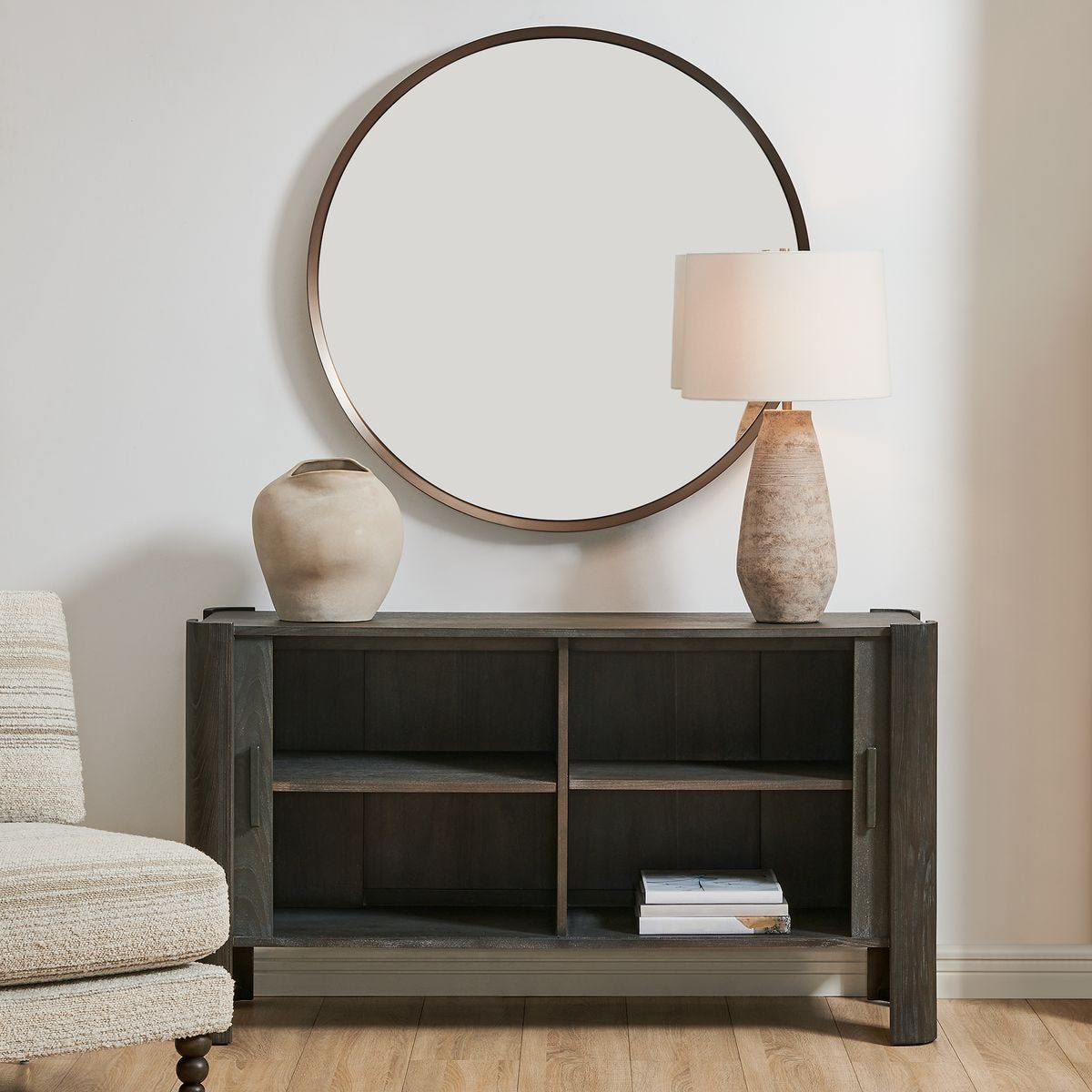 Druri 2 Door Cabinet FURNITURE - Cabinet Uttermost