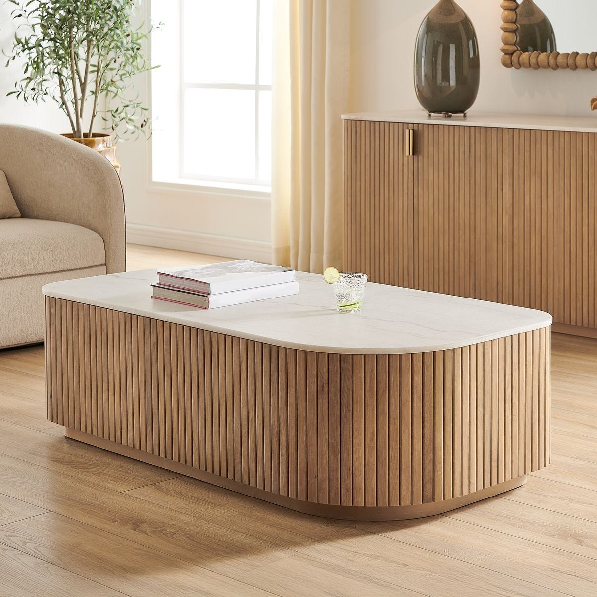 Arik Coffee Table 4 - a - FURNITURE - Coffee Table Uttermost