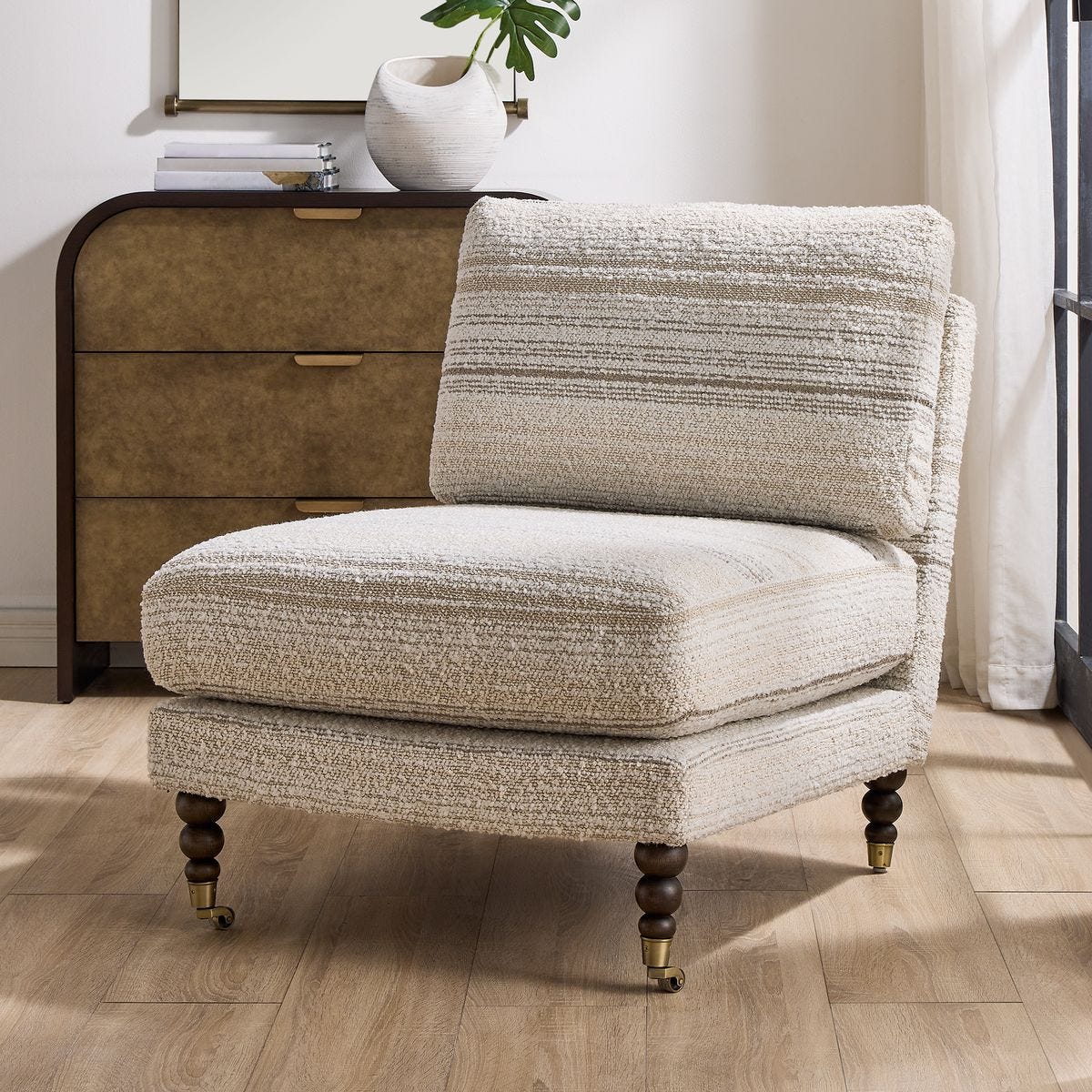 Chatham Accent Chair FURNITURE - lounge chair Uttermost