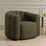 Lenoira Swivel Chair FURNITURE - lounge chair Uttermost