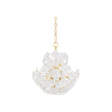 Barrytown Chandelier LIGHTING - Chandelier Hudson Valley Lighting Vintage Gold Leaf Small