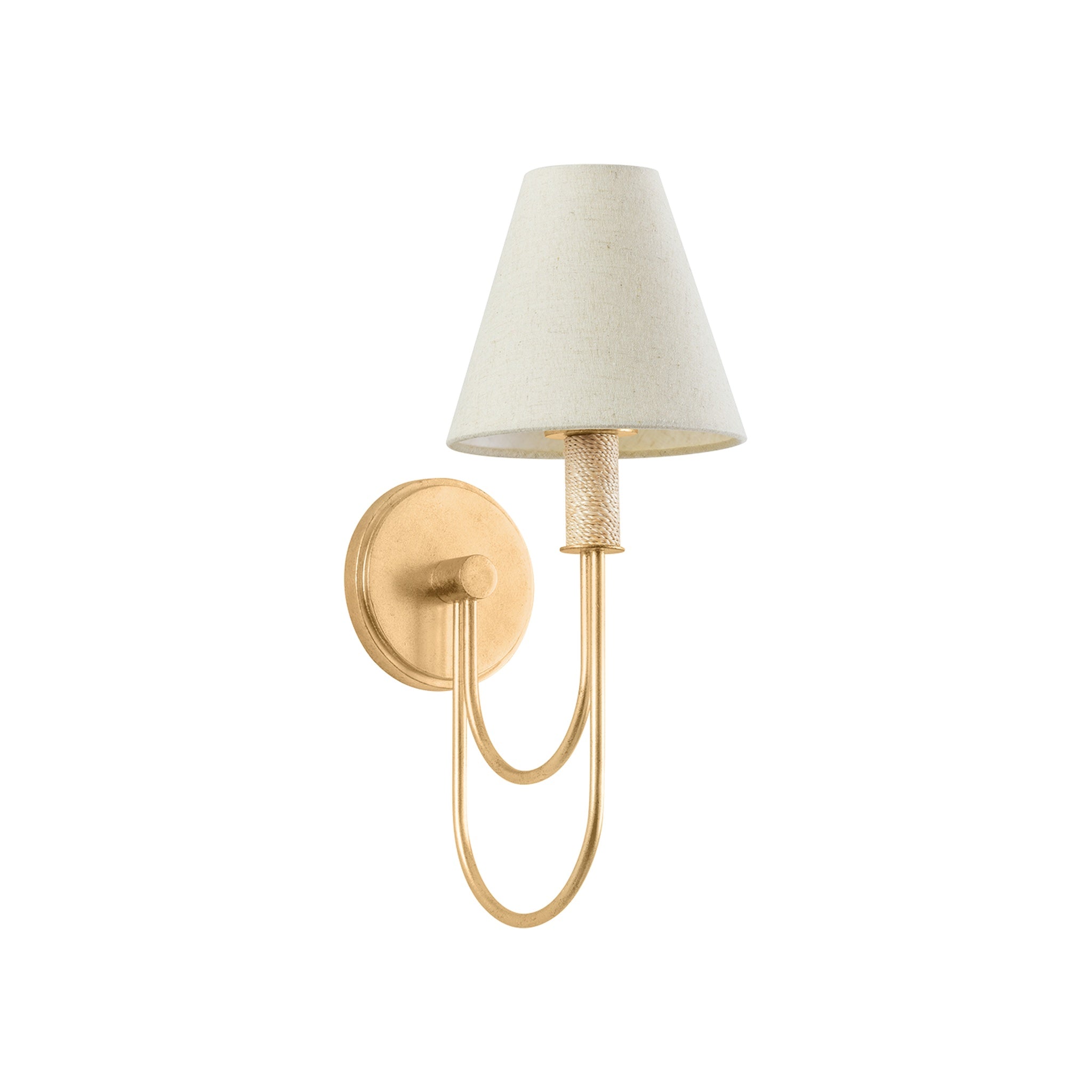 Warrensburg Wall Sconce LIGHTING - wall sconce Hudson Valley Lighting Vintage Gold Leaf