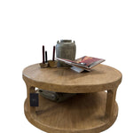FLOOR MODEL - Clara Reclaimed Wood 43" Round Coffee Table FURNITURE - floor model Hauer Market