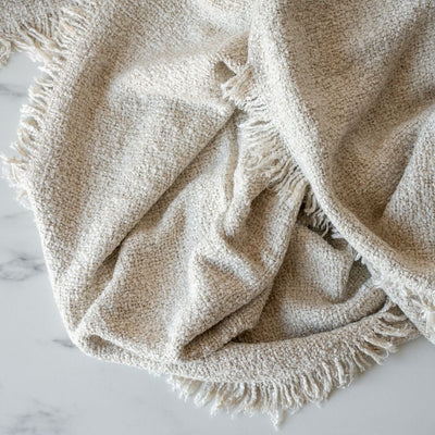 Boucle Throw Blanket - Rug & Weave