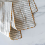 Grey Stripe Napkin Set - Rug & Weave