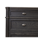 Toulouse Dresser - Distressed Black 16 - FURNITURE - dresser Four Hands