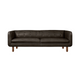 Saddle Black Leather
