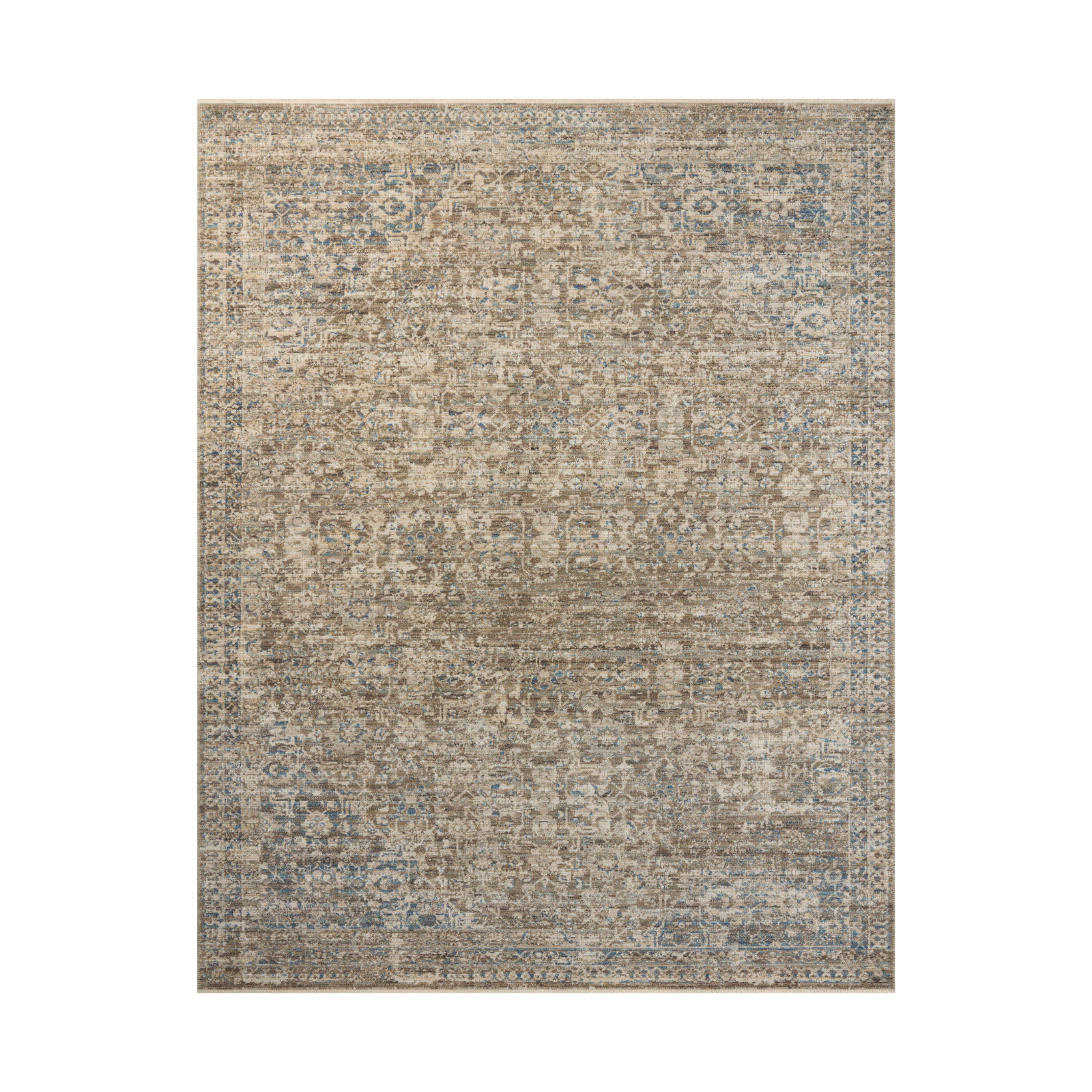 OVERSTOCK RUG - Loloi Heritage Spa / Earth Rug - 2'6" x 8' IN STORE - Sale Rugs Loloi