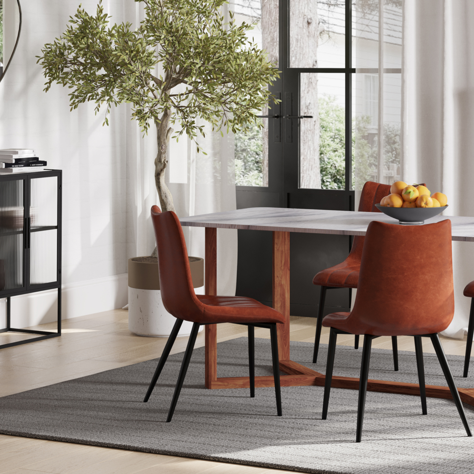 Izzy Dining Chairs - set of 2 10 - a - FURNITURE - dining chair Moe's Furniture