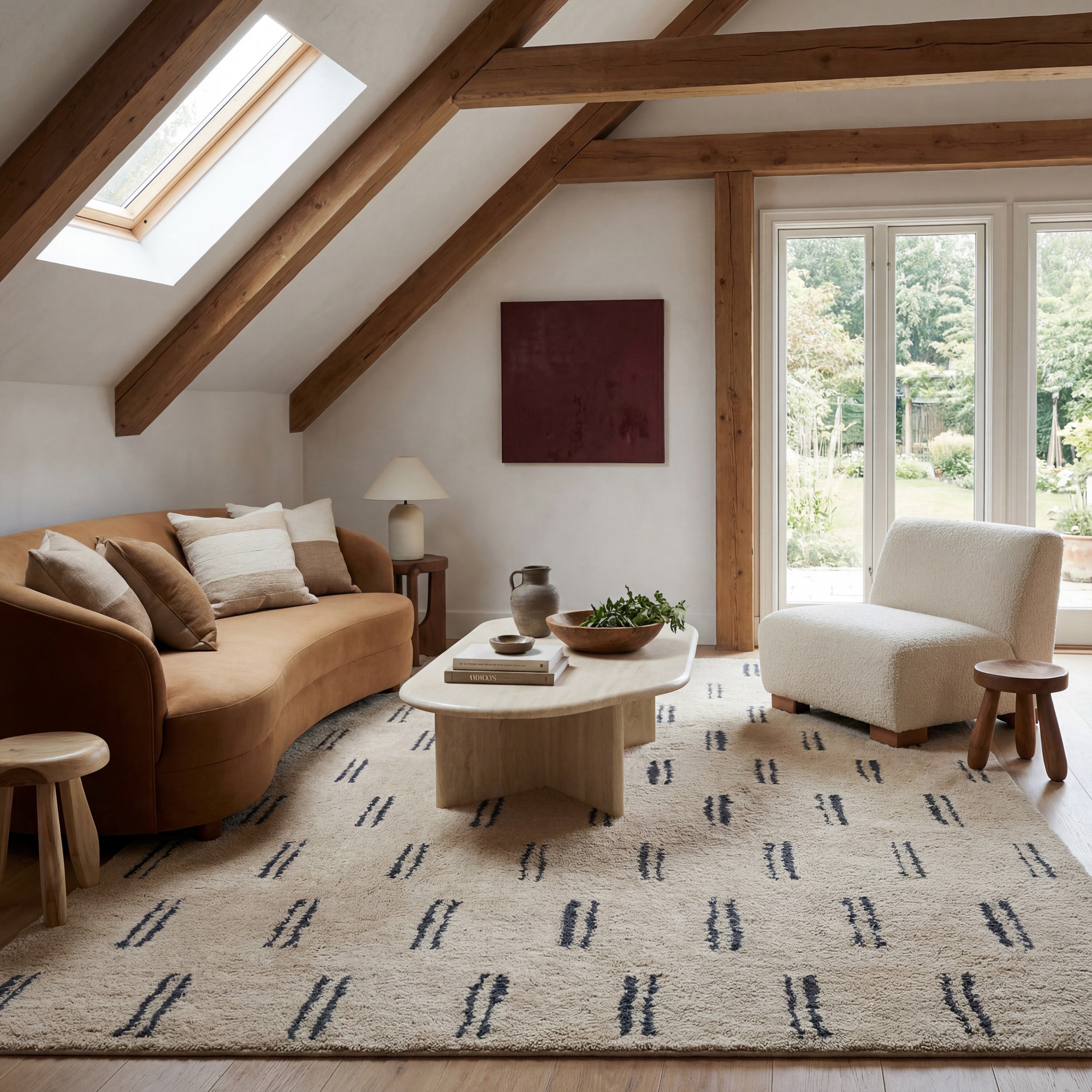Vina Handmade Washable Wool Rug RUGS - wool Dash & Albert