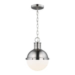 Hanks One Light Mini Pendant LIGHTING - pendant Visual Comfort Brushed Nickel