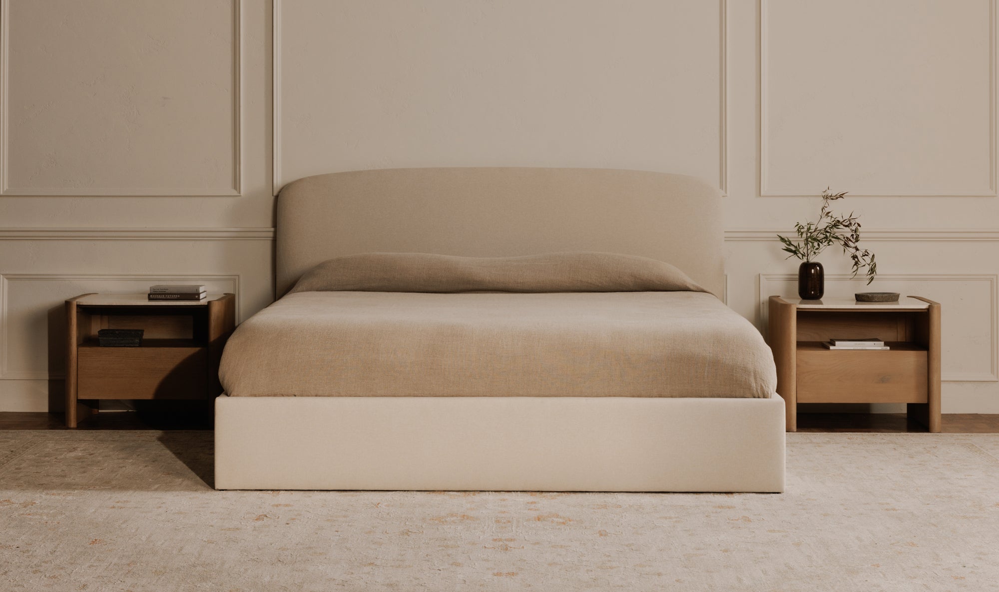 Jones Bed 13 - FURNITURE - bed Moe's Furniture