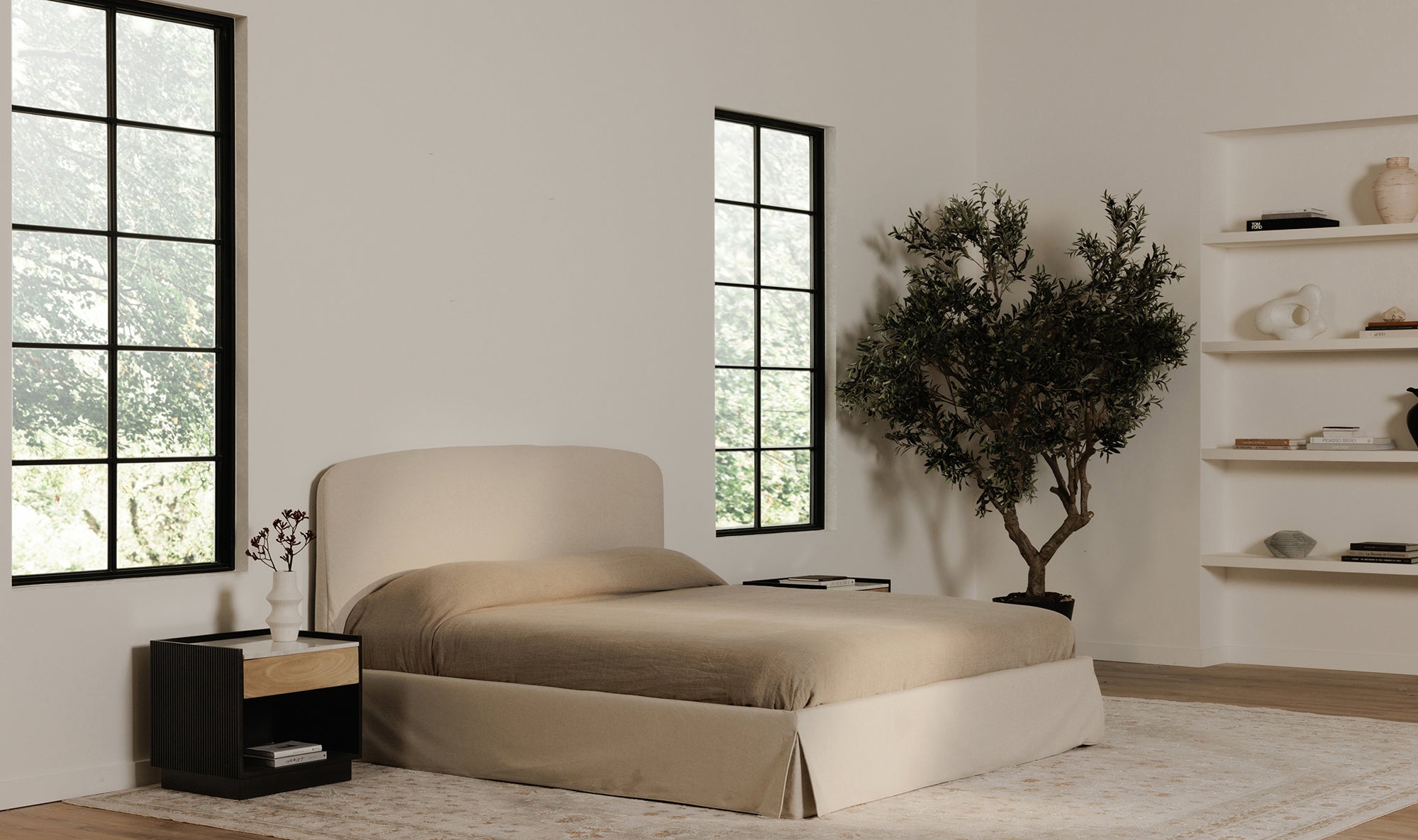 Jones Bed 13 - FURNITURE - bed Moe's Furniture