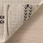Nate Berkus York Striped Wool Cozy Area Rug RUGS - wool Dash & Albert