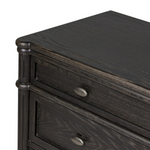 Toulouse Dresser - Distressed Black 16 - FURNITURE - dresser Four Hands