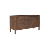 Winnie 3 Door Sideboard - Vintage Brown - Rug & Weave