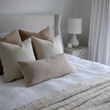 Oatmeal Linen Pillow Cover