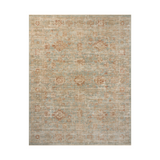 Loloi Heritage Aqua / Terracotta Rug