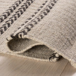 Nate Berkus York Striped Wool Cozy Area Rug RUGS - wool Dash & Albert