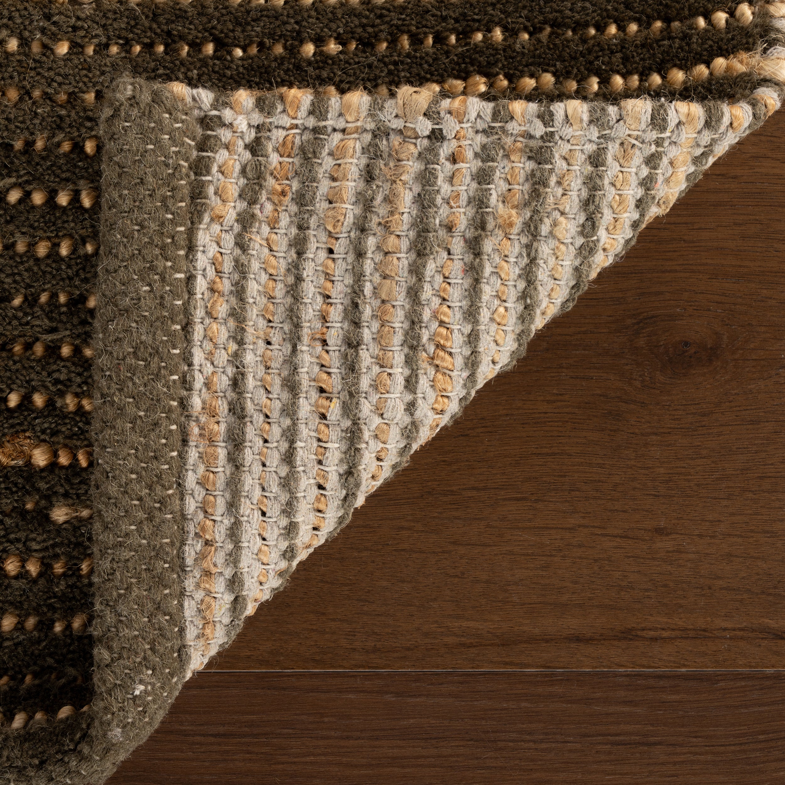 Vicart Modern Striped Bohemian Rug RUGS - wool Dash & Albert
