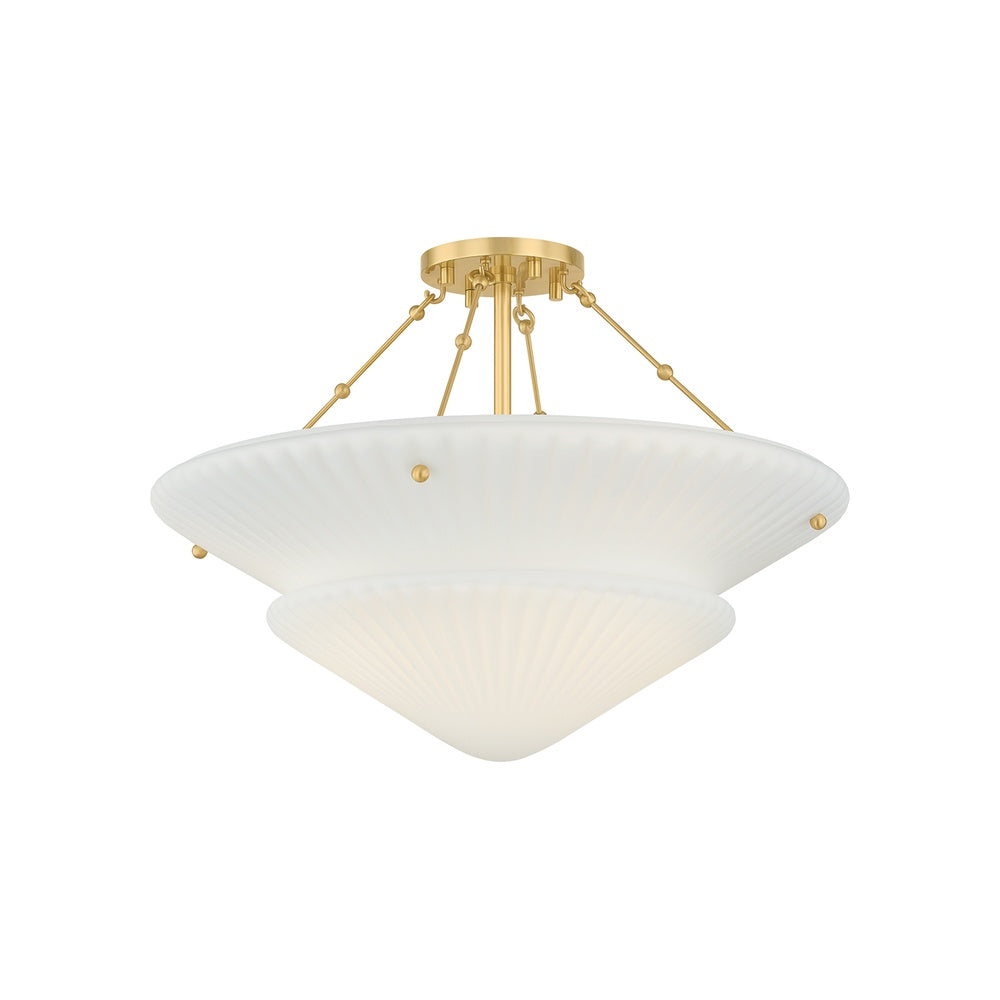 Loburn Semi Flush LIGHTING - Semi Flush Hudson Valley Lighting