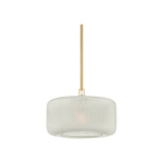 Beechurst Pendant LIGHTING - Pendant Hudson Valley Lighting Aged Brass Small