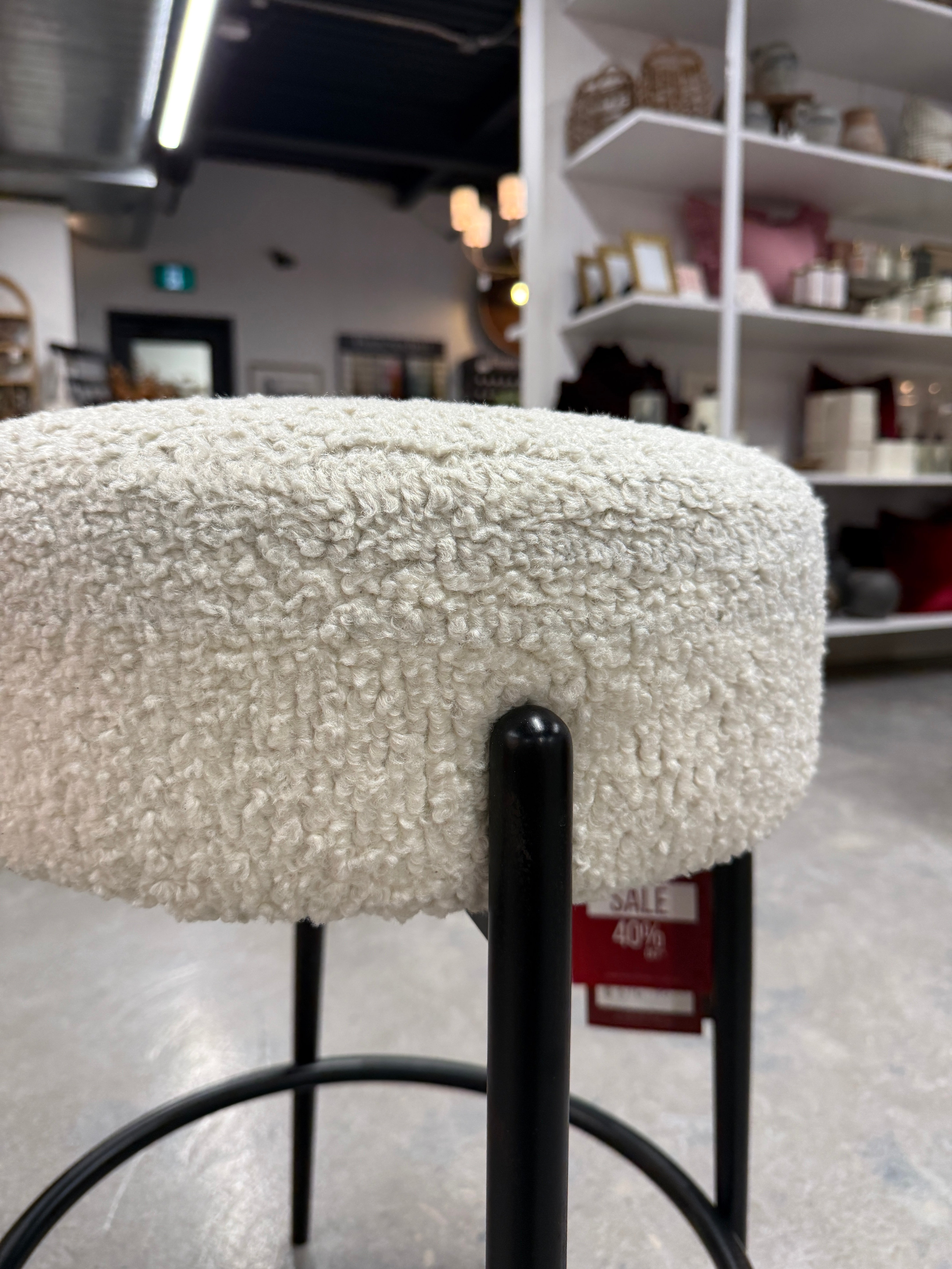 FLOOR MODEL - Ariella Counter Stool FURNITURE - floor model Uttermost