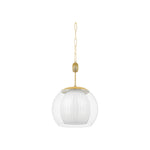 Clementon Pendant LIGHTING - pendant Hudson Valley Lighting Aged Brass Large