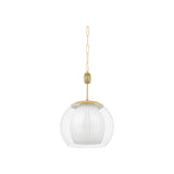 Clementon Pendant LIGHTING - pendant Hudson Valley Lighting Aged Brass Large