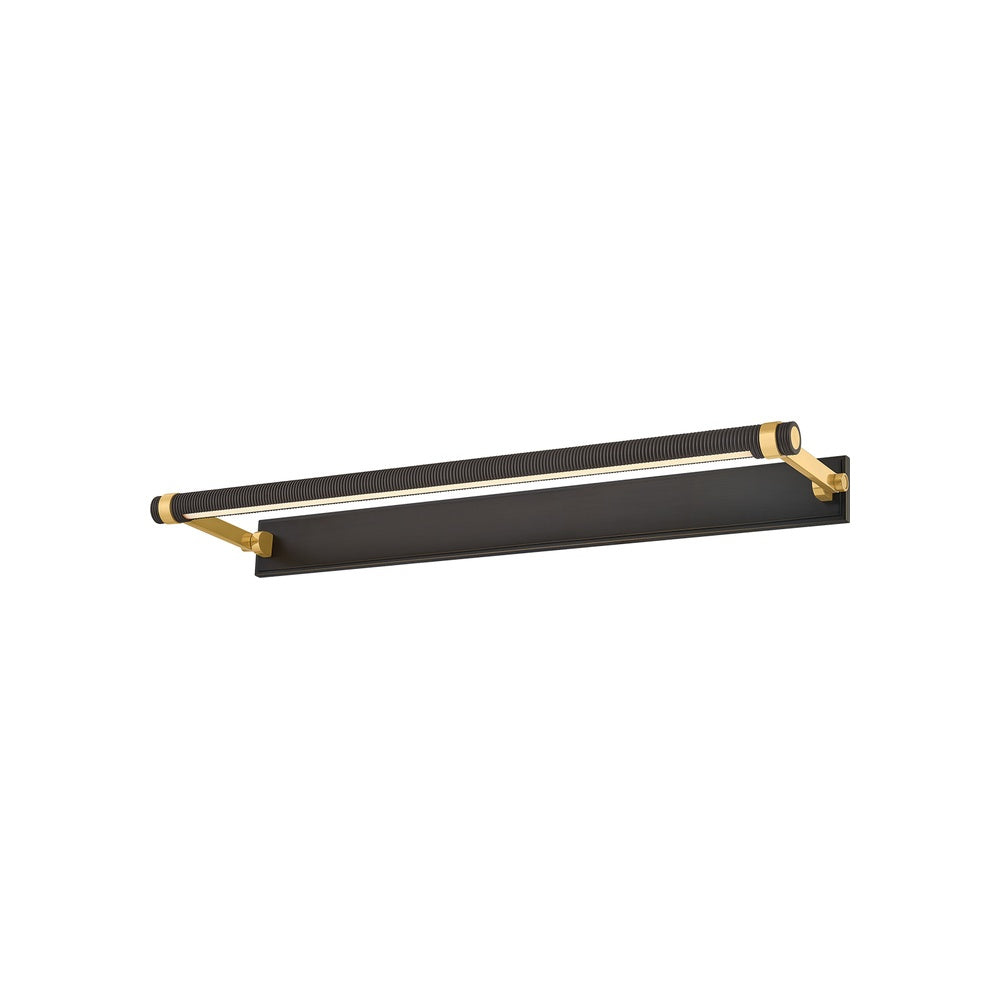 Duell Picture Light LIGHTING - Picture Light Hudson Valley Lighting Aged Brass/ Distressed Bronze Large