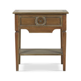 Orle Side Table FURNITURE - side table Bramble Straw Wash