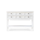 Orle Console Table FURNITURE - console table Bramble Architectural White