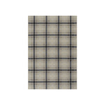 Mesael Modern Plaid Indoor Rug RUGS - synthetic Dash & Albert Blue 2' x 3'