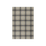 Mesael Modern Plaid Indoor Rug RUGS - synthetic Dash & Albert Blue 2' x 3'