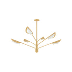 Levin Chandelier LIGHTING - chandelier Hudson Valley Lighting Aged Brass Large