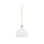 Oberon Pendant LIGHTING - pendant Hudson Valley Lighting Aged Brass Small