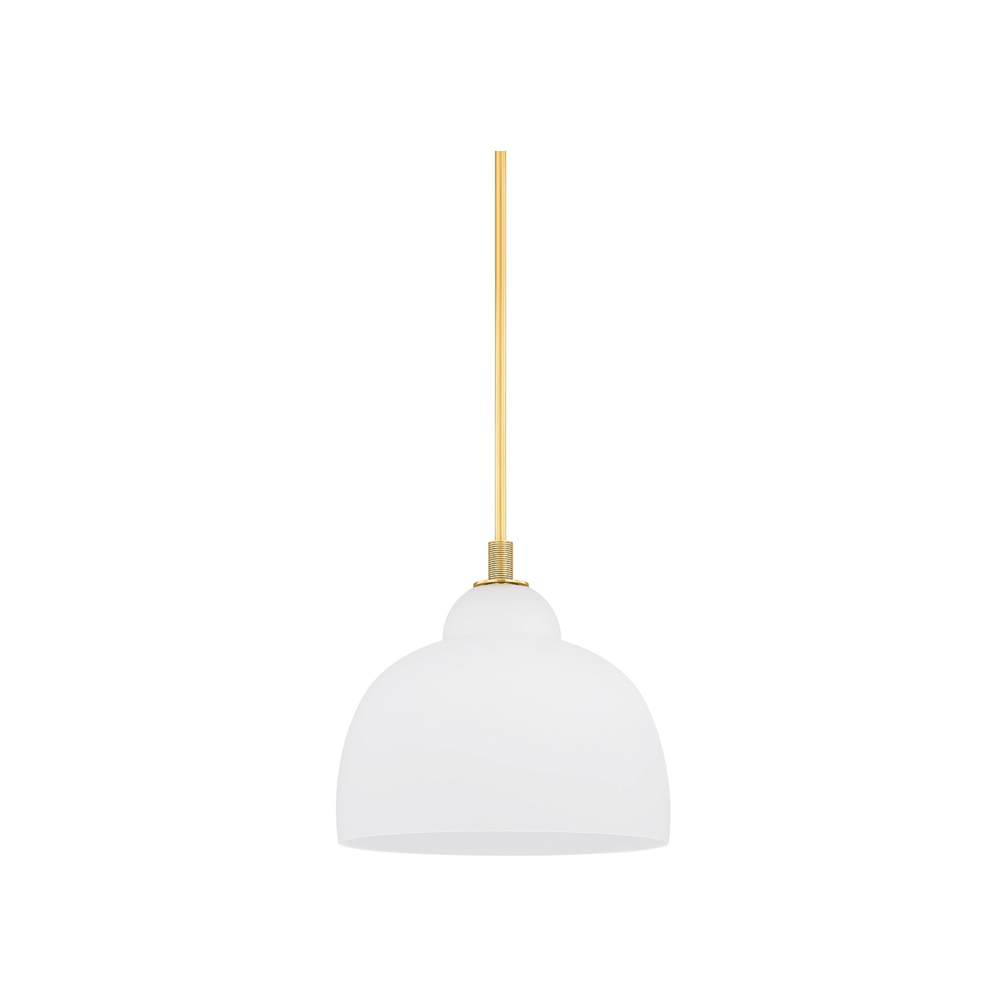 Oberon Pendant LIGHTING - pendant Hudson Valley Lighting Aged Brass Large