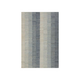 Tayo Modern Striped Indoor Rug RUGS - jute Dash & Albert Blue 2' x 3'