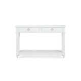 Farren Small Console FURNITURE - console table Bramble Architectural White