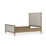 Belgra Upholstered Bed FURNITURE - bed Bramble