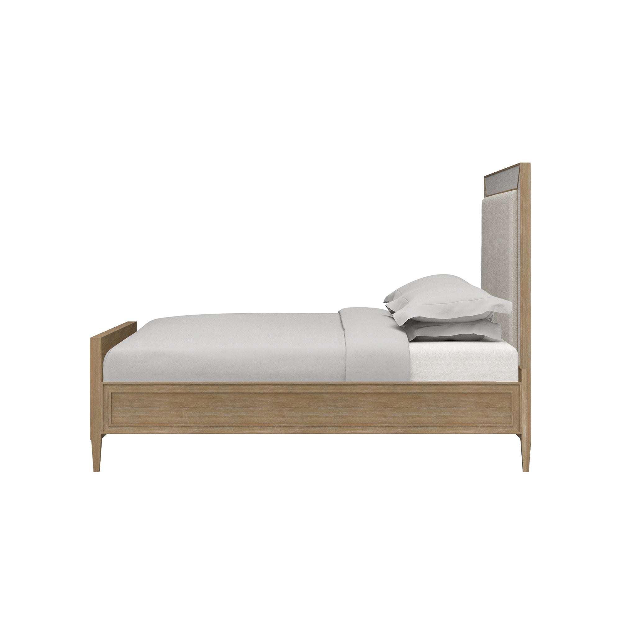 Belgra Upholstered Bed FURNITURE - bed Bramble