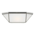Morrison Four Light Ceiling Flush Mount LIGHTING - ceiling fixture Visual Comfort - Studio Brushed Nickel